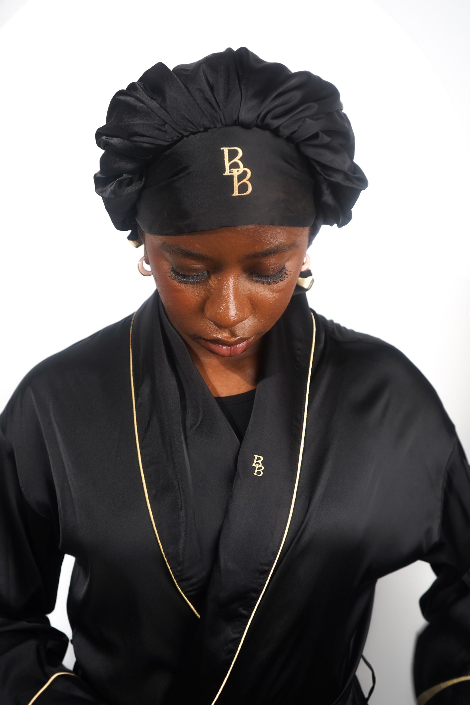 Oheema Reversible Satin Bonnet image 0